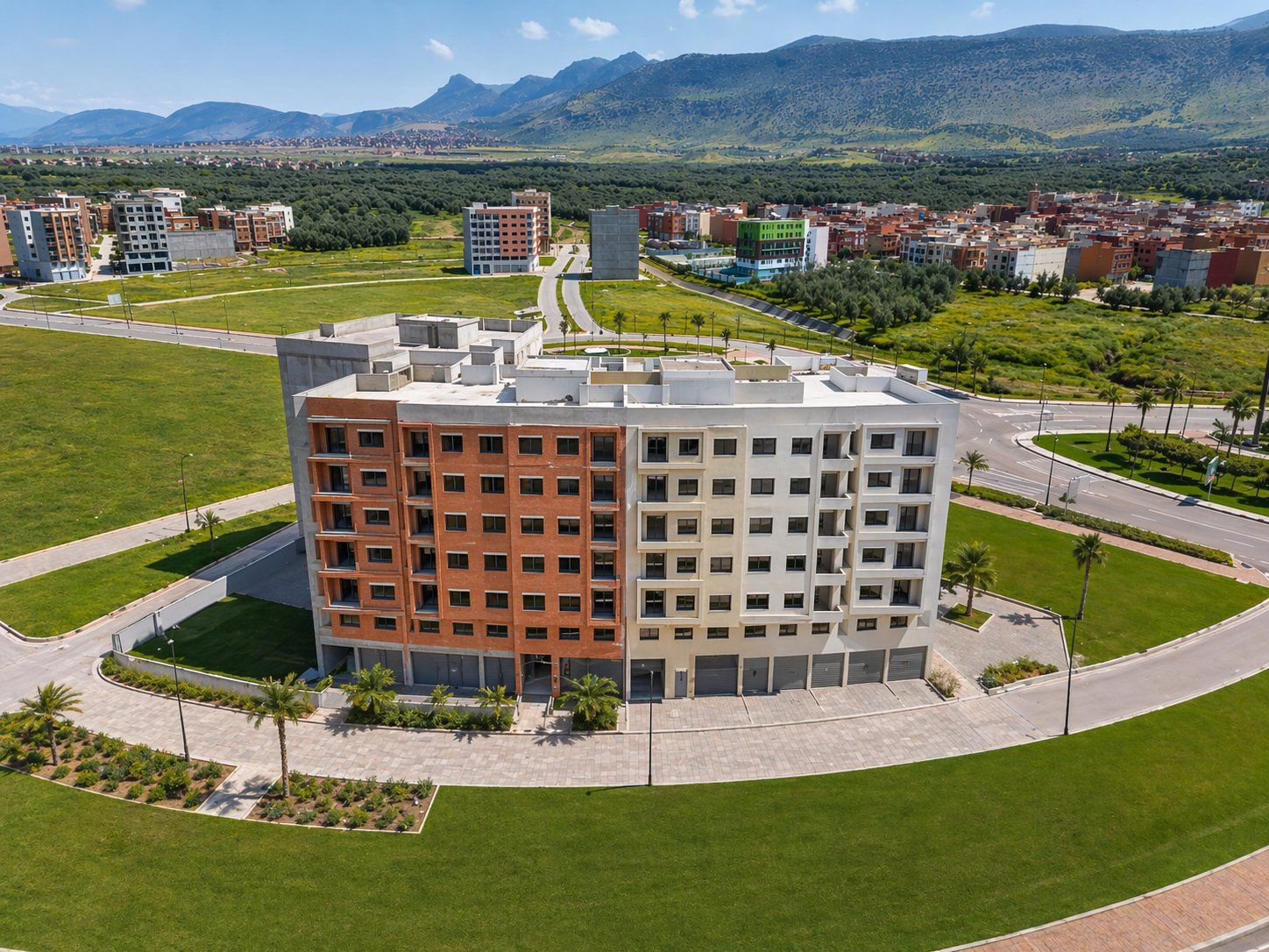 Vue aérienne Résidence Atlassia